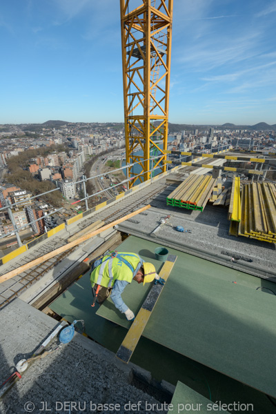 tour des finances à Liège